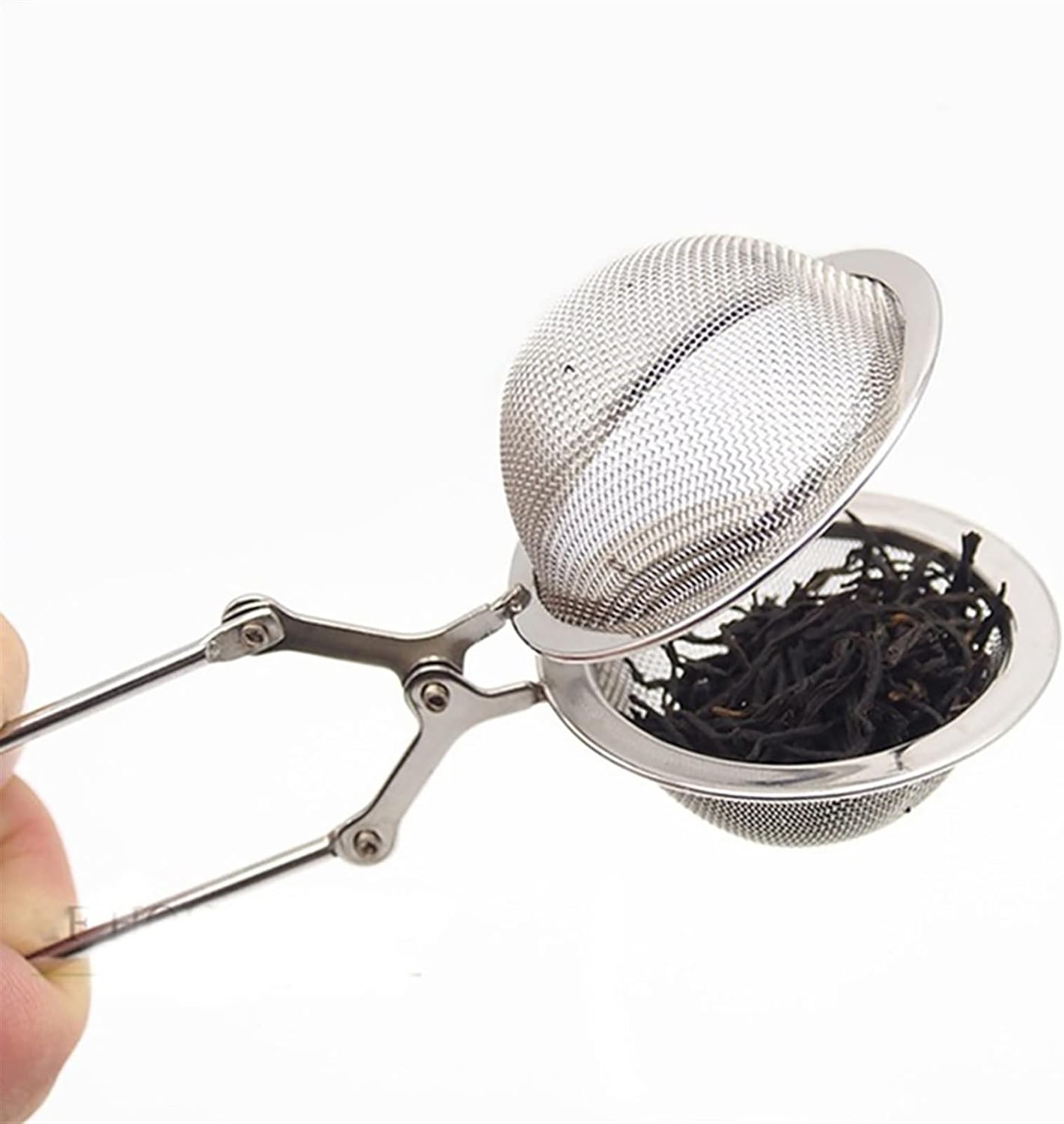Tea Infuser Stainless Steel Handle Mesh Ball Tea Strainer Tea Infuser Spice Filter