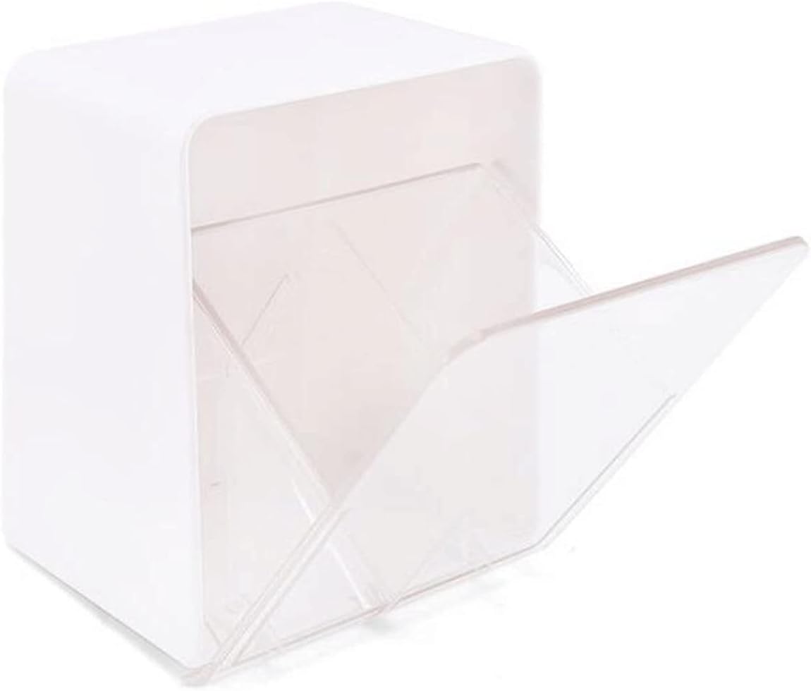 Cotton Double Mesh Cosmetic Box Storage Organizer Box White