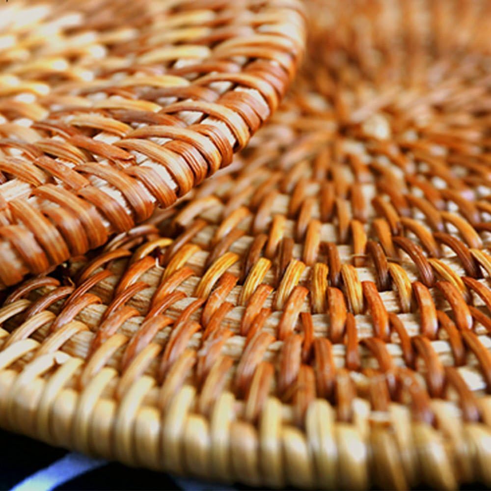 Handwoven Round Dining Table Placemats 8cm