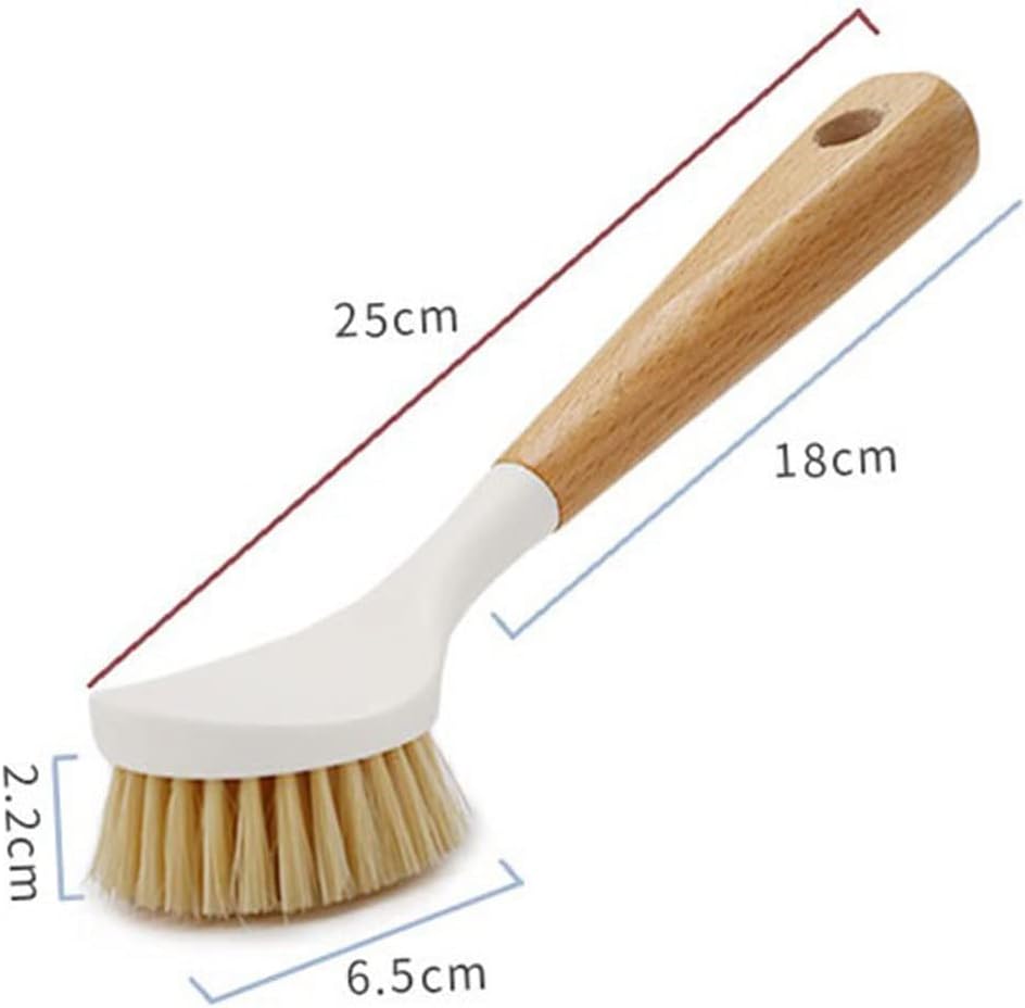 Long Handle Cleaning Brush Does Not Hurt Pot Sink Washing Dishes Pot Brush Kitchen Cleaning Brush