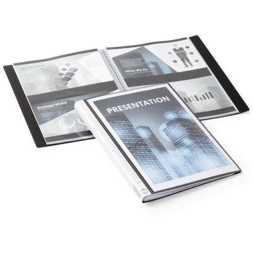 Durable Display Presentation Book - 20 Pockets - A4