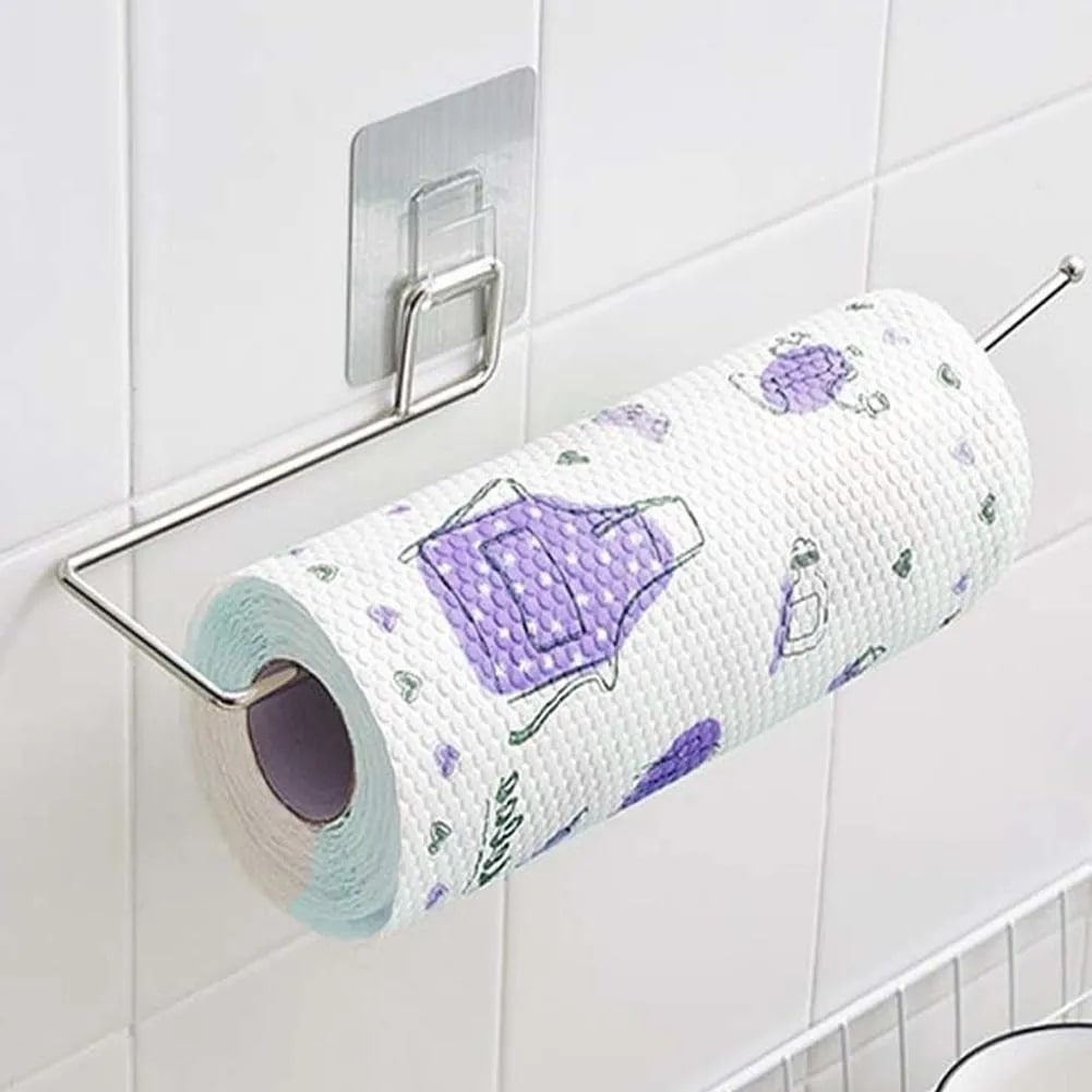 Towel and toilet paper holder for home