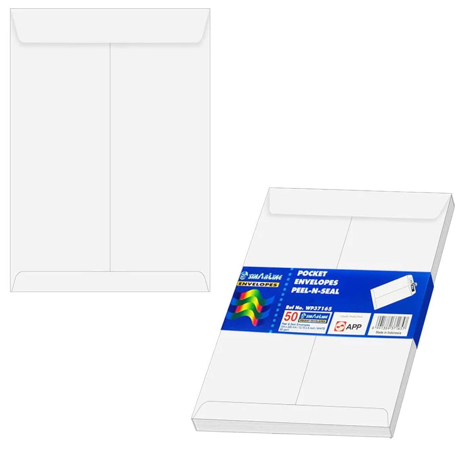 White Envelopes A5 - Pack of 50