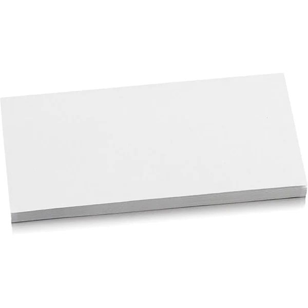 White Envelopes DIN Long (11.5 x 22.5 cm) - Pack of 50