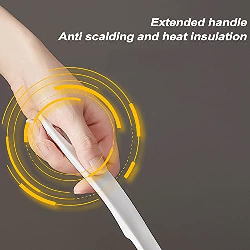 High temperature resistant food strainer with holes for noodles