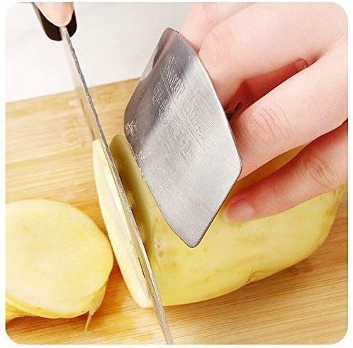 Stainless steel hand guard finger protector for safe cutting