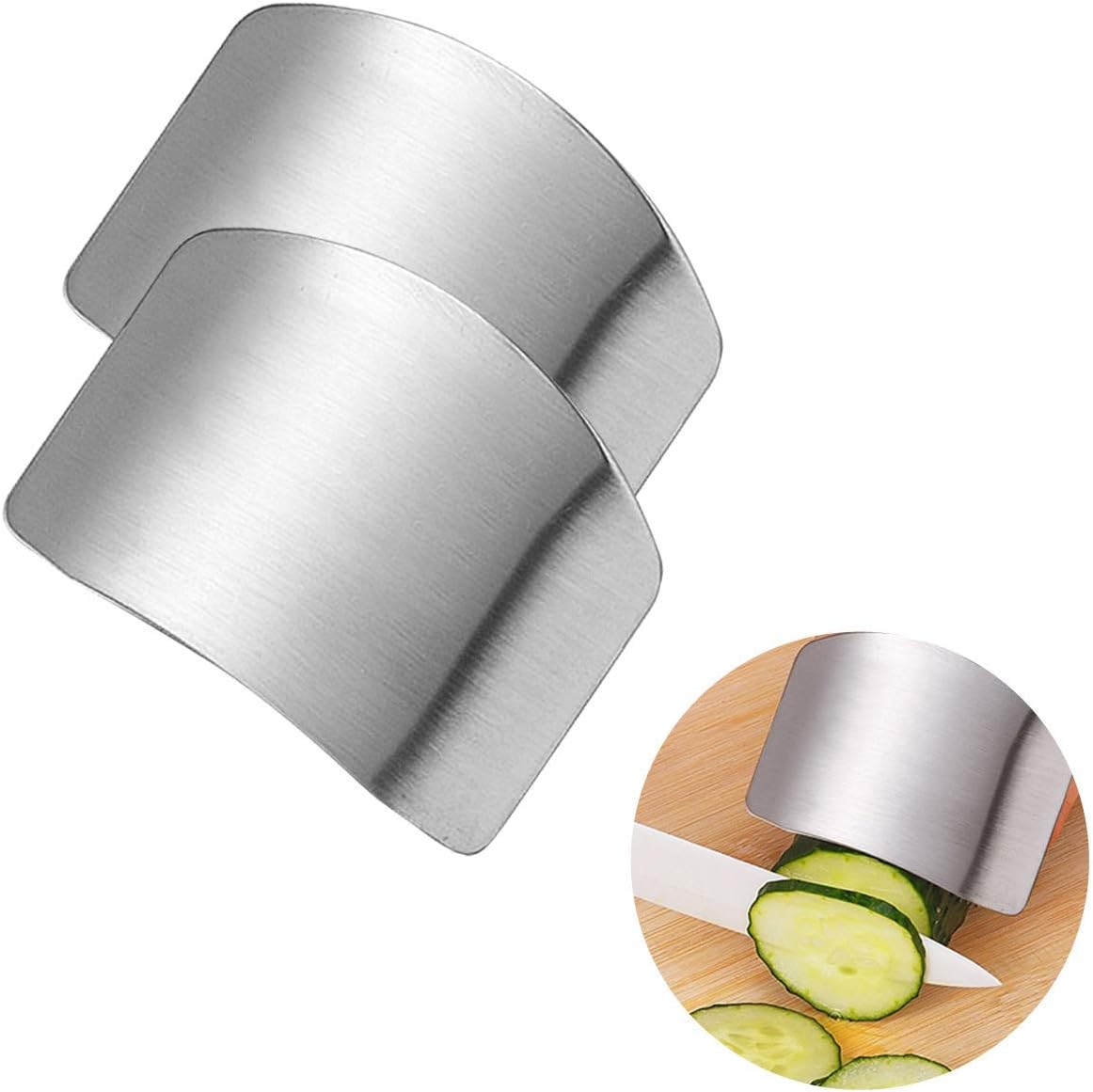 Stainless steel hand guard finger protector for safe cutting