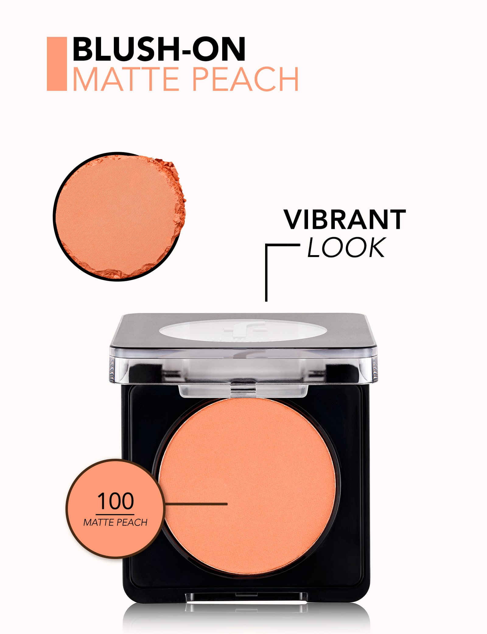 Flormar Blush-On- Y100 Matte Peach
