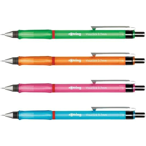 Rotring Visuclick Mechanical Pencil 0.5 mm + 24x HB Leads (Blister Pack) Green