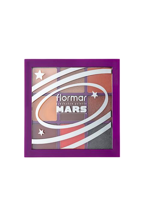 FLORMAR Galaxy 9-piece compact eyeshadow palette with high pigment and matte finish   Venus 02