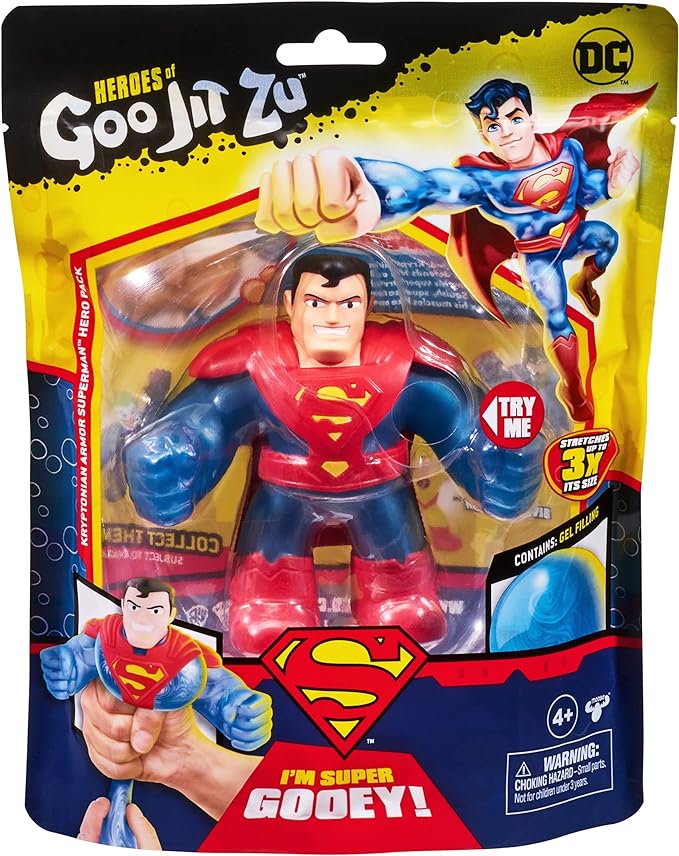 Heroes of Goo Jit Zu DC S3 Hero PK KRYPTONIAN Armor Superman