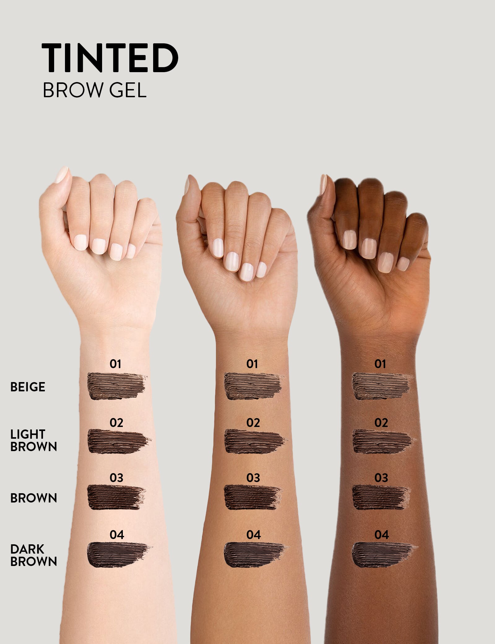Tinted Brow Gel - 004 Dark Brown