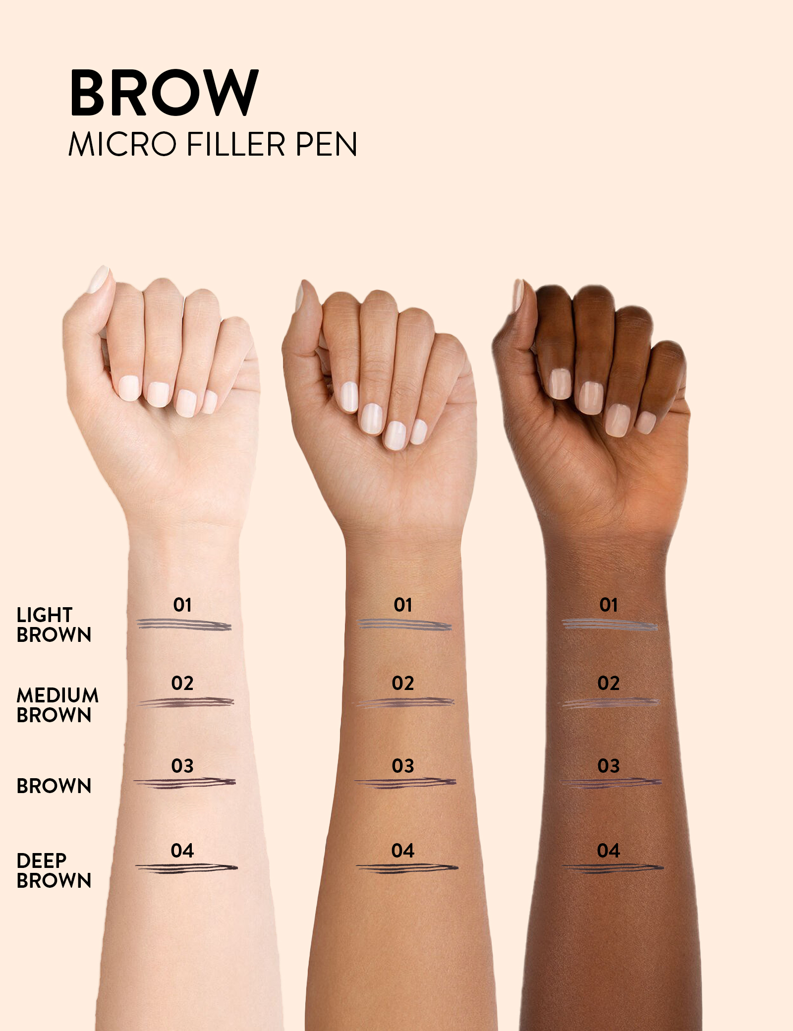New Micro Eyebrow Filler Pencil - Light Brown 01 from Flormar