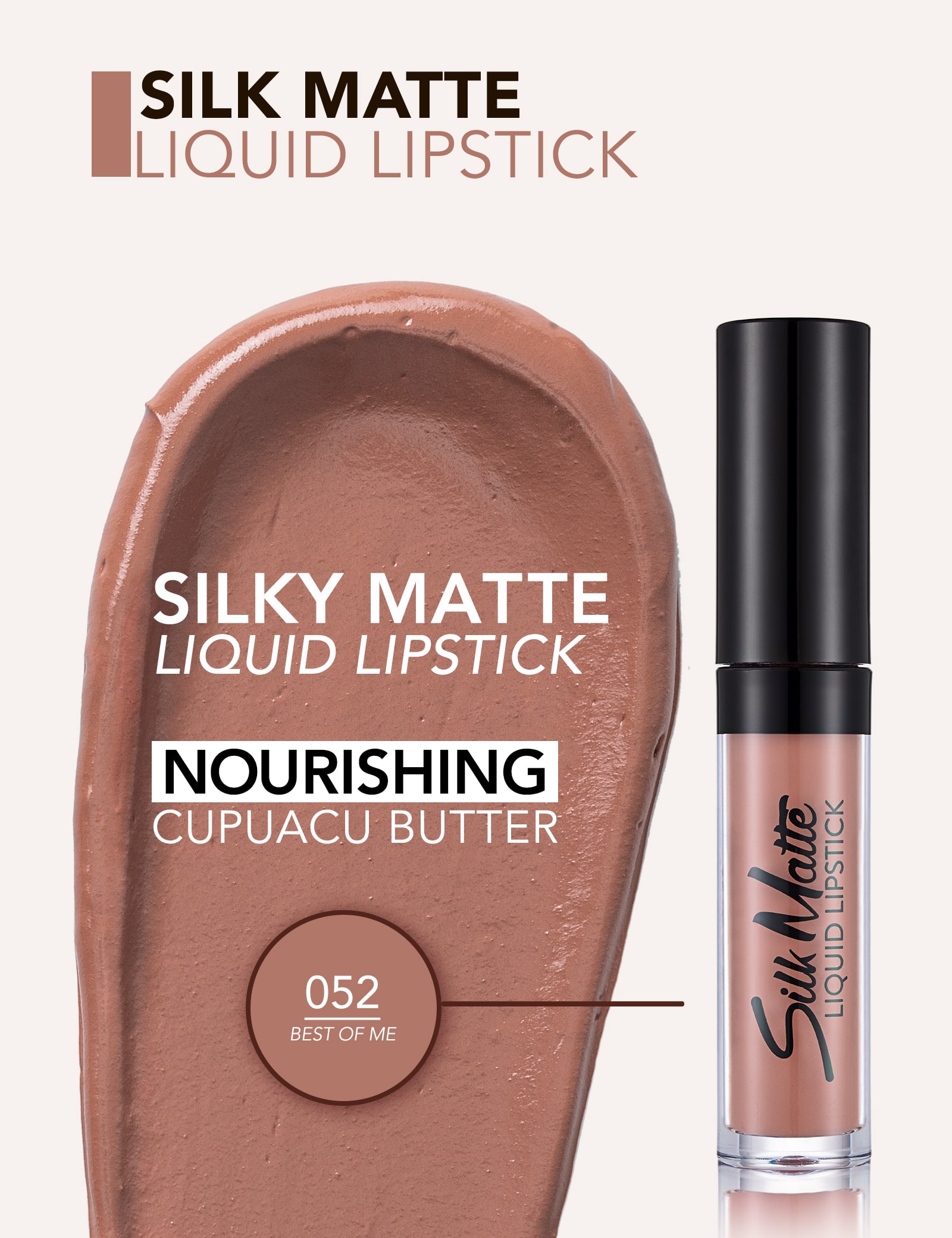 Silk Matte Liquid Lipstick - 052 Best Of Me