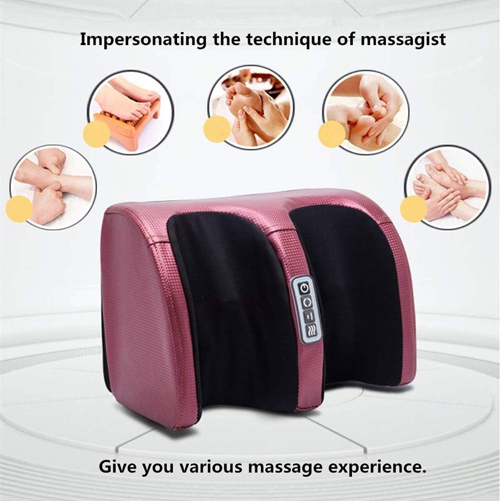 Electric body massager for foot heating and relaxation