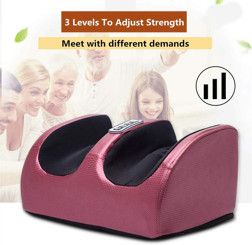 Electric body massager for foot heating and relaxation