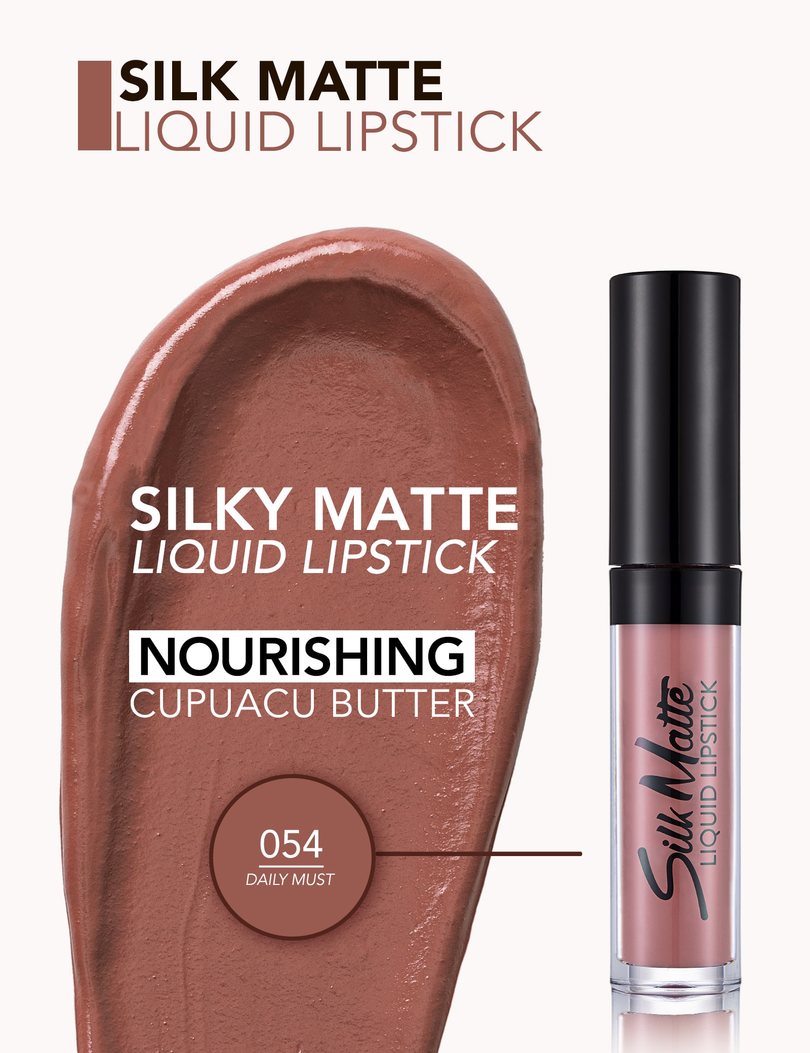 Silk Matte Liquid Lipstick - 054 Daily Must