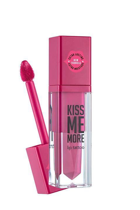 Kiss Me More Lip Tattoo -  024 CRAZY PINK