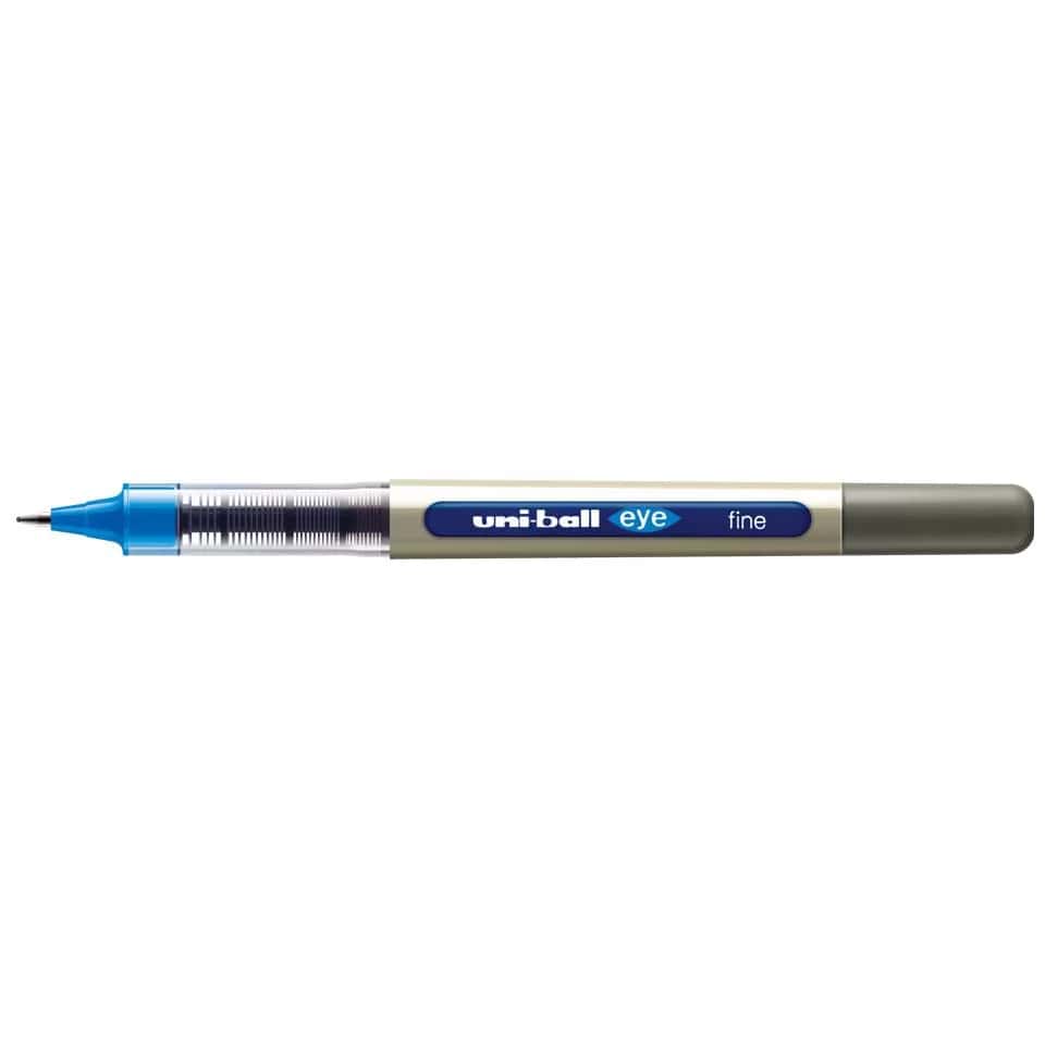 Uniball EYE Medium Rollerball Pen, 0.7 mm - Blue