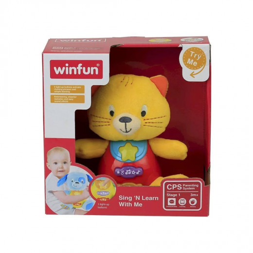 Winfun Sing N Learn With Me, Kelsey Cat