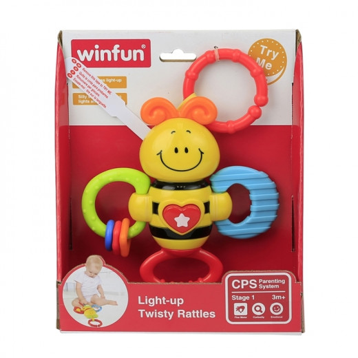 WinFun Light-up Twisty Rattles - Bee