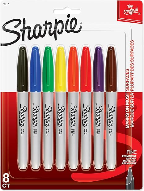 Sharpie Fine Marker Set of 8