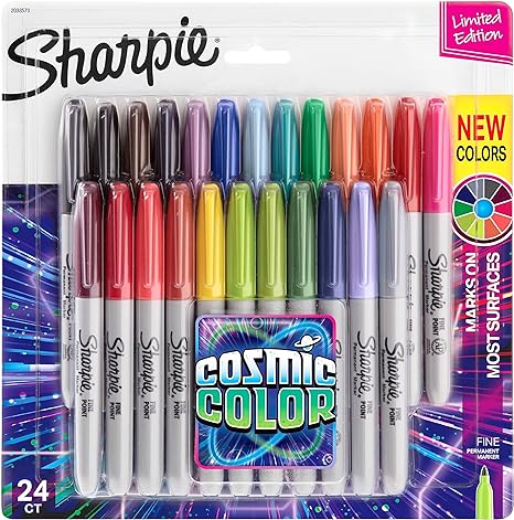 Sharpie Marker Set of 24 (Cosmic)