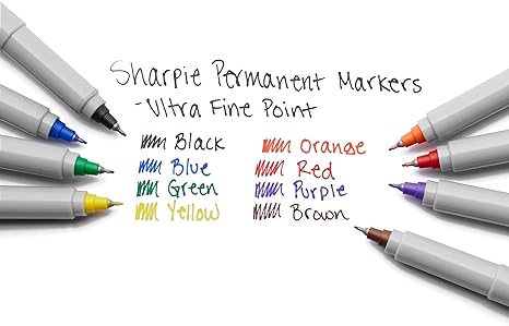 Sharpie Ultra Fine Marker - Set of 8