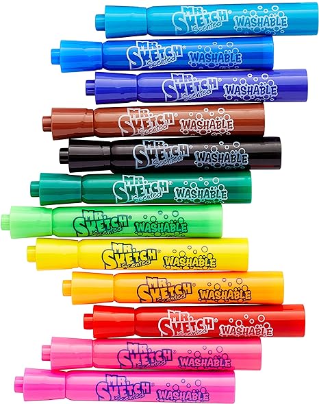 Mr. Sketch Coloring Markers - Set of 8 / Scented