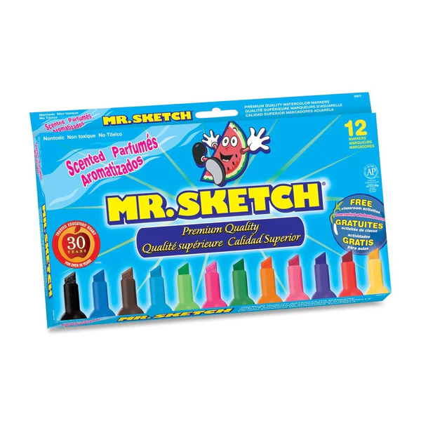 Mr. Sketch Coloring Markers - Set of 12 / Scented