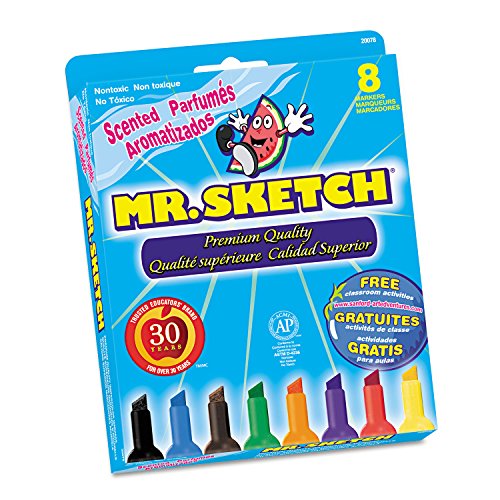 Mr. Sketch Coloring Markers - Set of 12 / Scented