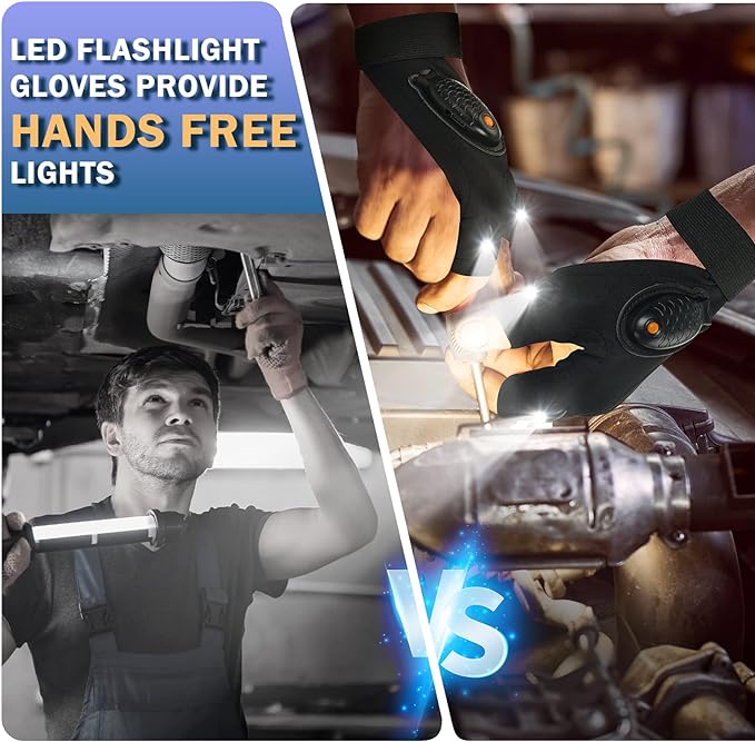 Stuffers LED Gloves with Waterproof Lights