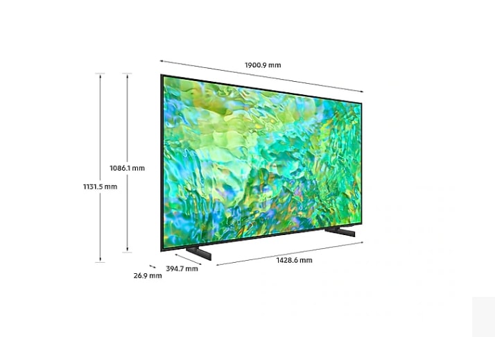 Samsung 85" Crystal UHD 4K CU8000 Smart TV