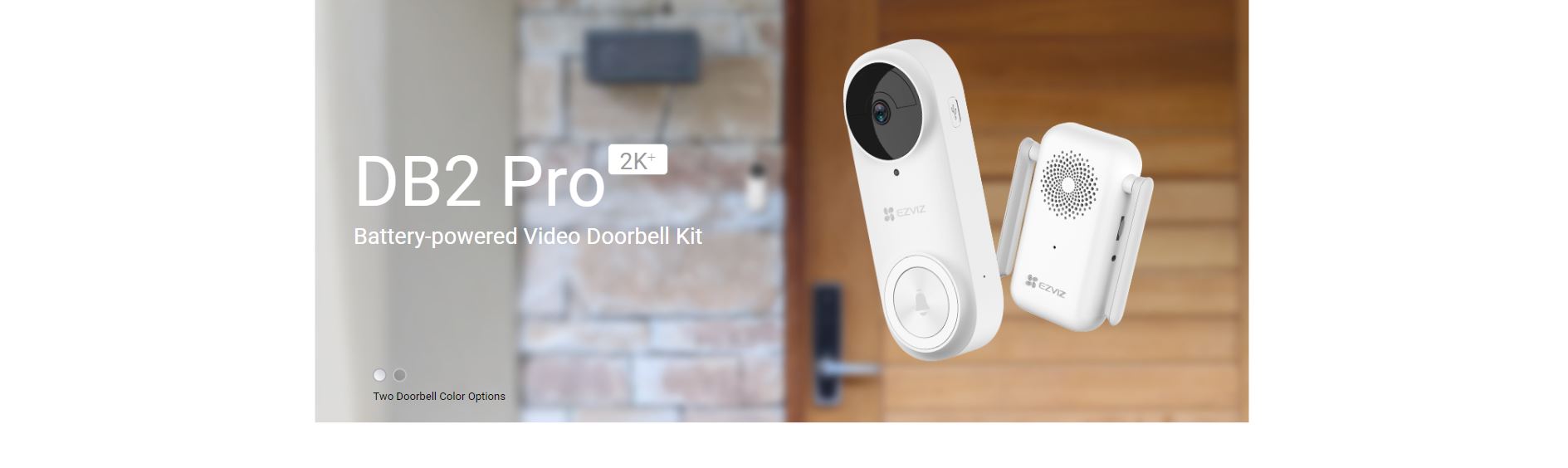 EzViz DB2 Pro Video Doorbell Kit