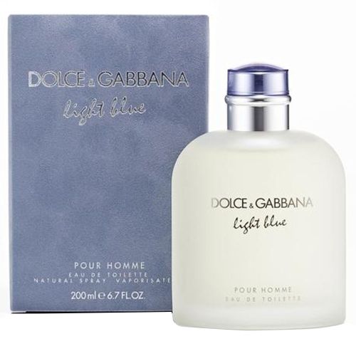 Dolce & Gabbana Light Blue Pour Homme EDT 200ML For Men