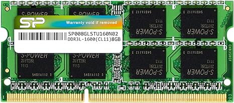 Silicon Power 8GB DDR3 SODIMM-1600 MHz For Laptop