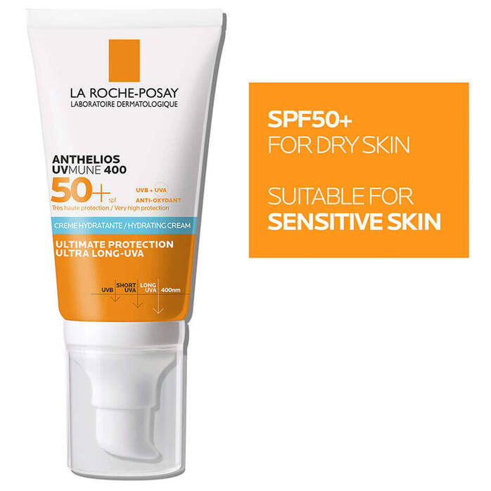 Anthelios UVMUNE 400 Hydrating Cream SPF50+ for sensitive skin 50ML
