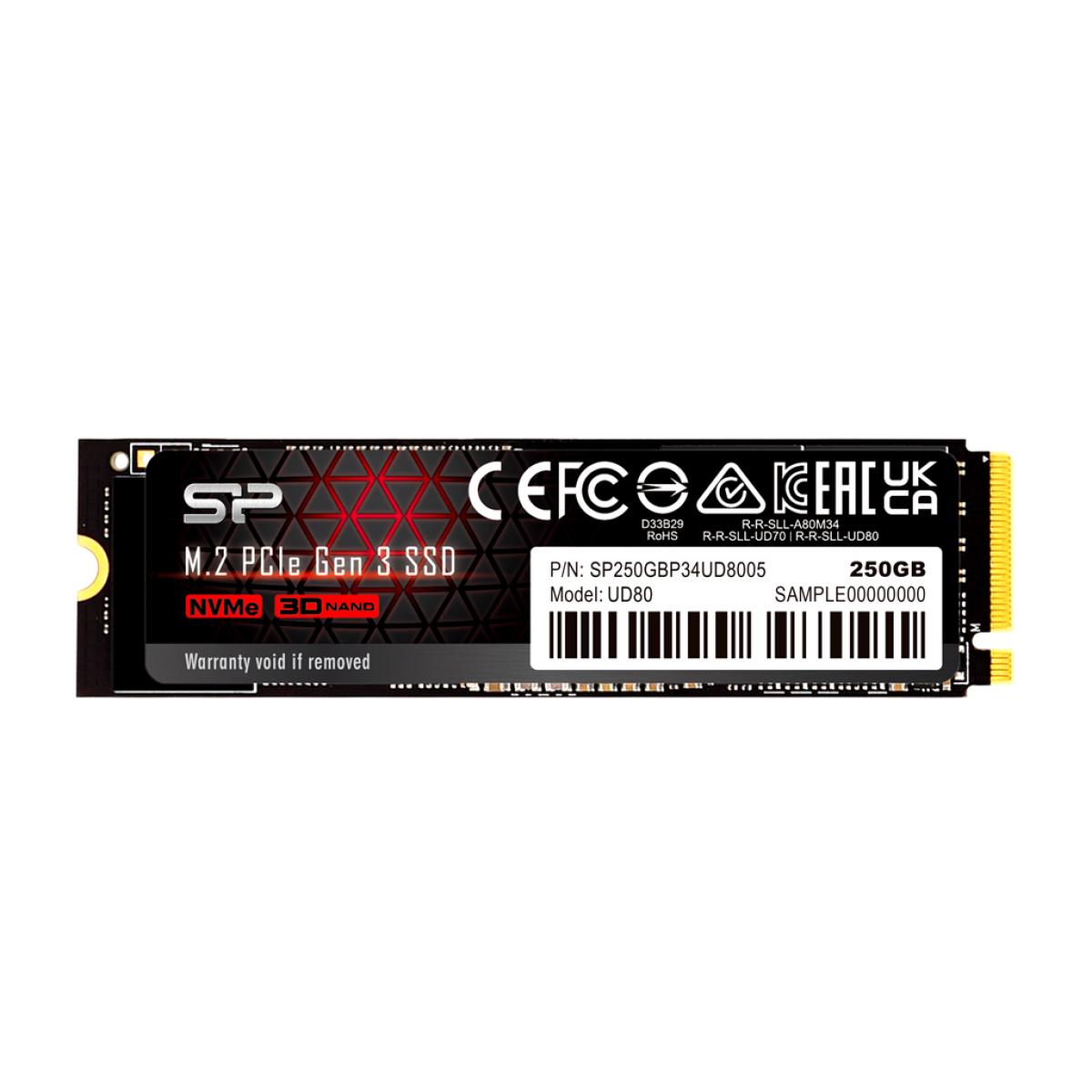 Silicon Power UD80 250GB M.2 NVME Hard Disk
