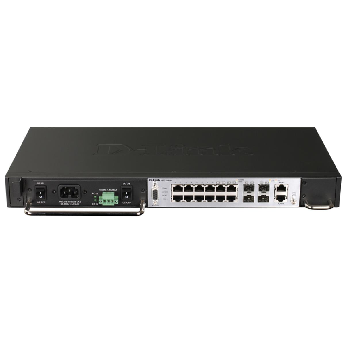 D-Link DGS-3700-12 L2 Gigabit Metro Ethernet Switch