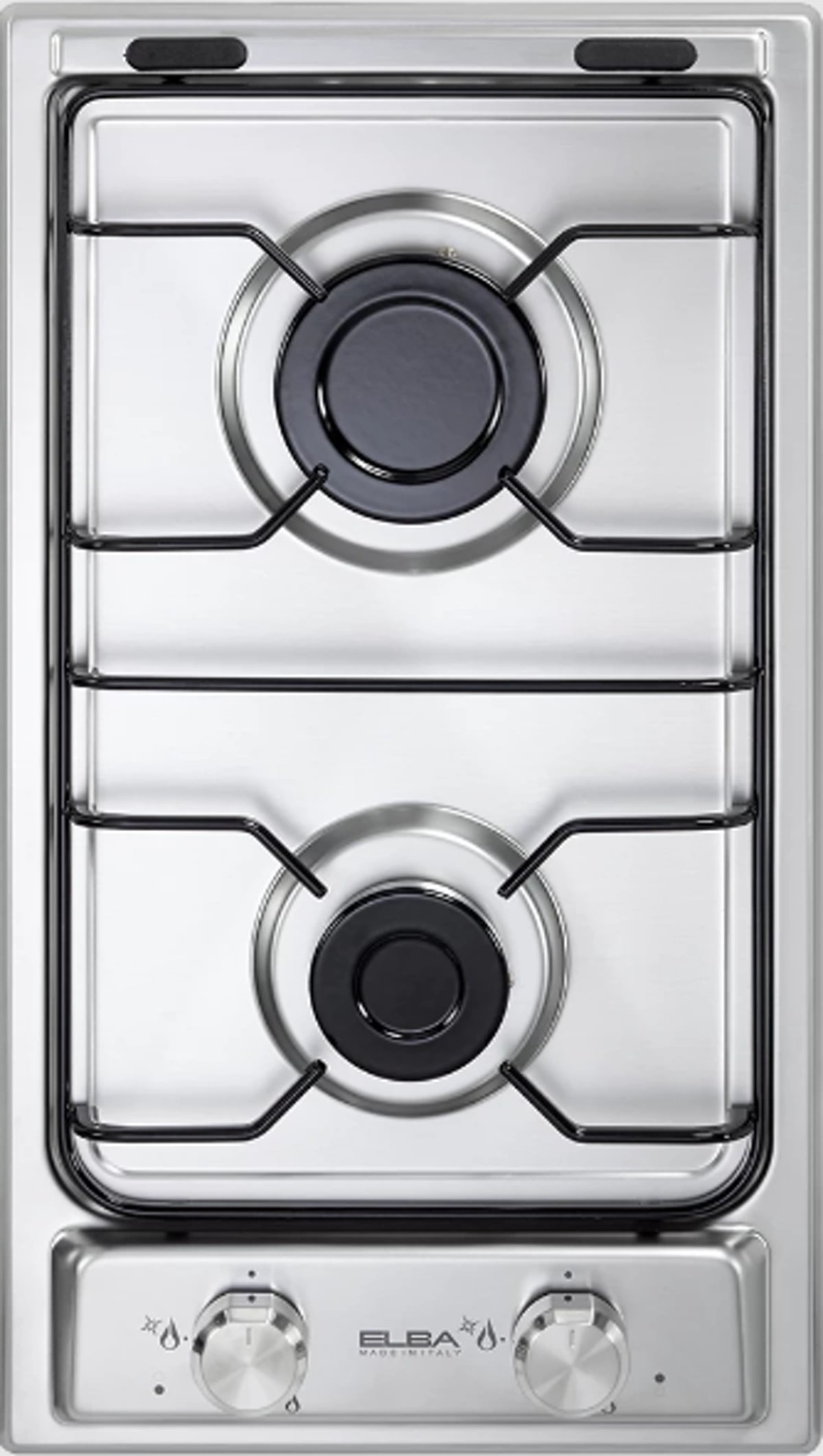 ELBA Gas Hob Built-in 30 cm Stainless Steel Enamelled Pan Supports