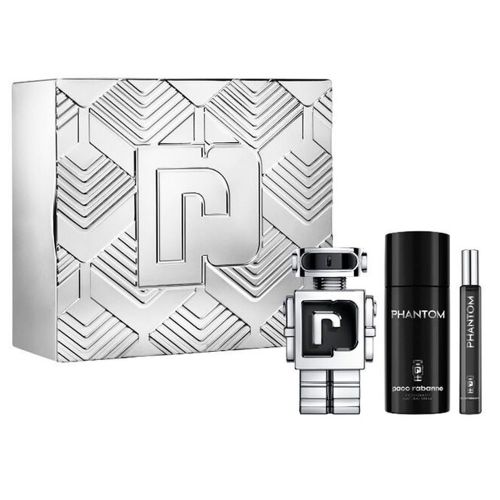 Paco rabanne Phantom EDT 100ML Deodorant Spray 150ML EDT 10ML Gift Set For Men