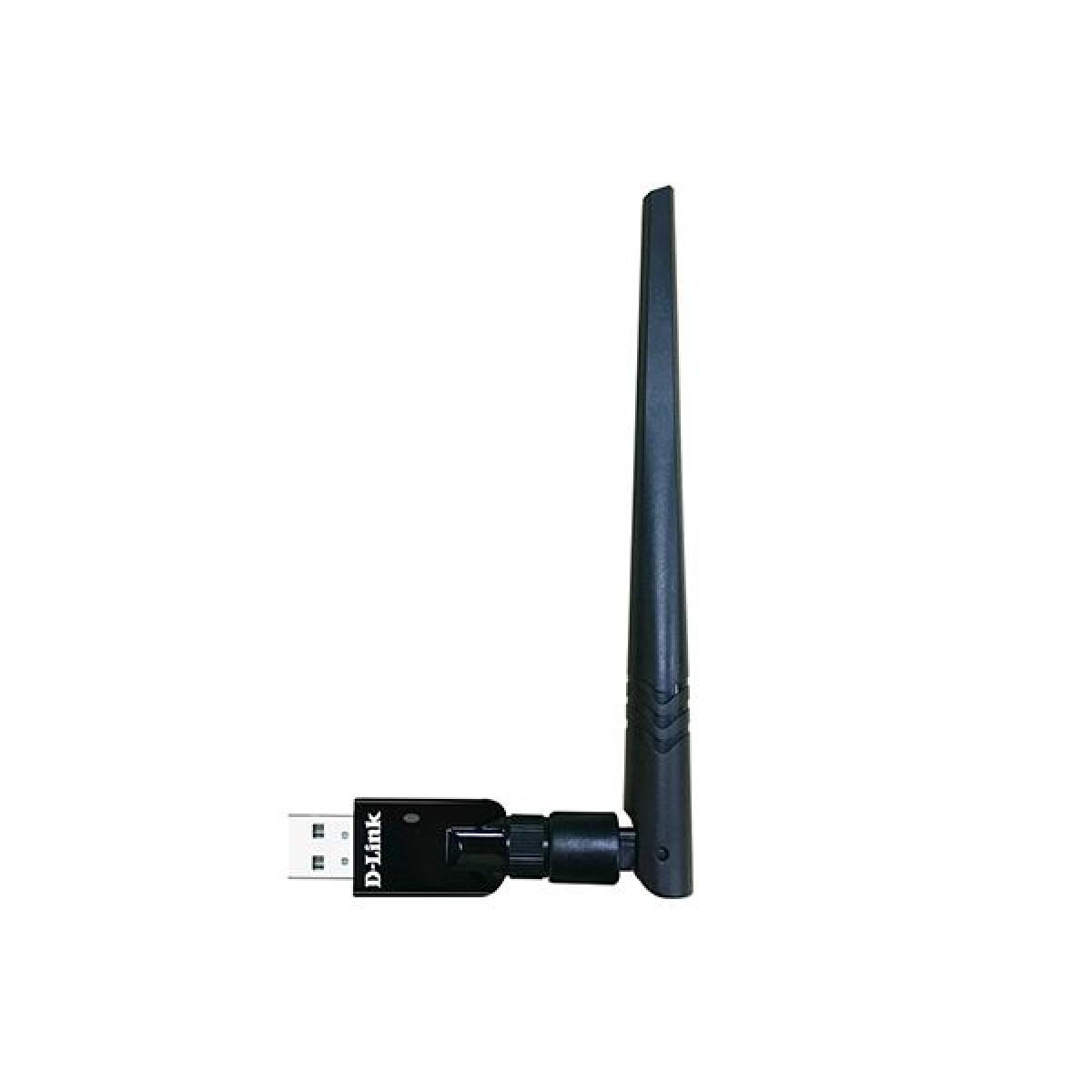 D-Link DWA-172 Wireless AC600 Dual Band USB Adapter with External Detachable Antenna