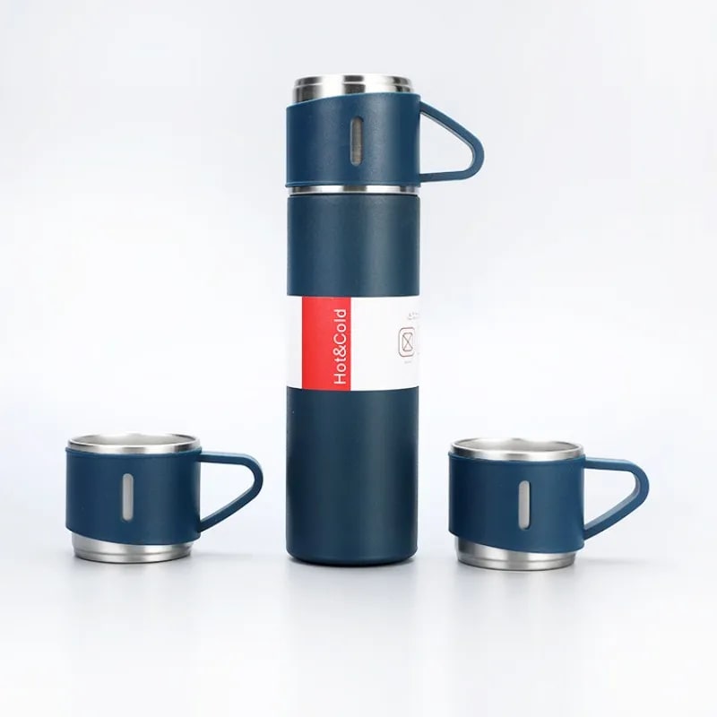 Stainless steel thermos with capacity of 500 ml