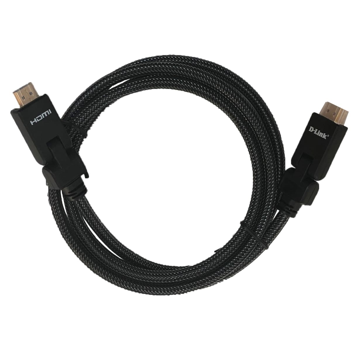 D-Link HCB-4AABLBRR-X HDMI 2.0 Cable with 180 degree connector-10M