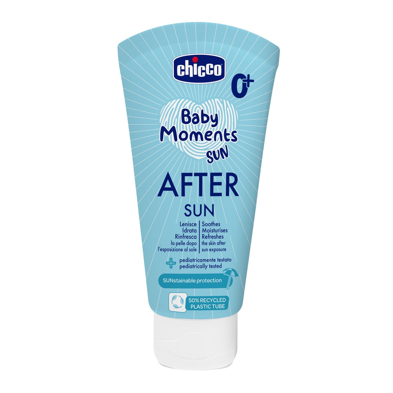 Dermopediatric lotion after the beach Baby Moments, 0 months+, 150 ml, Chicco