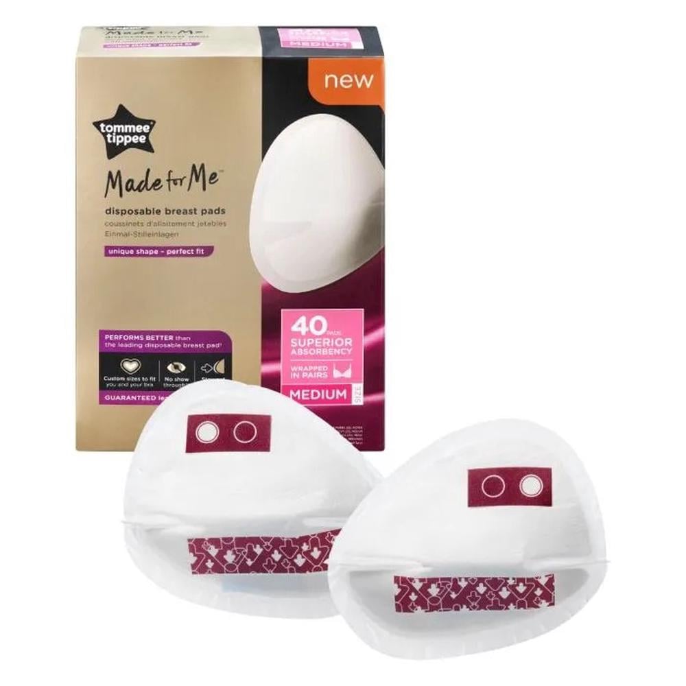 Tommee Tippee Closer to Nature Breast Pads Daily Medium, 40pcs