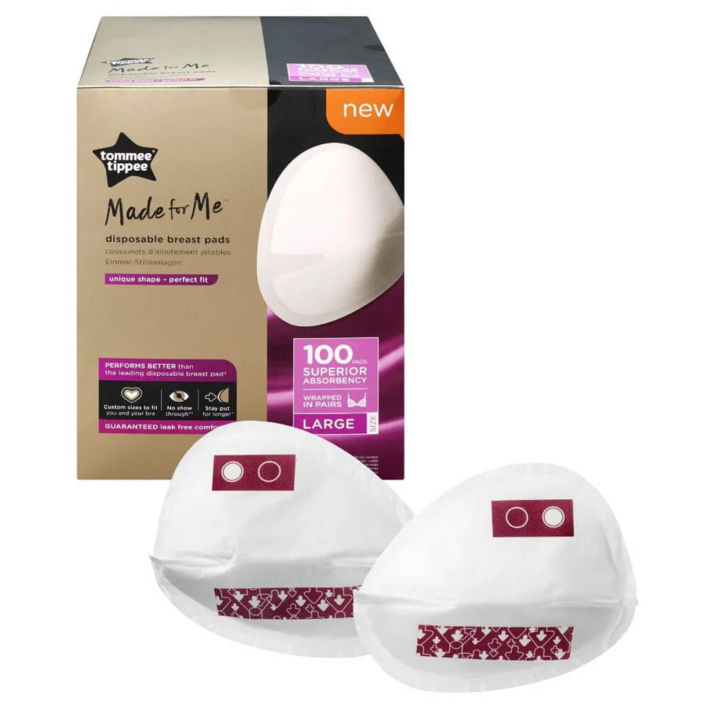 Tommee Tippee Made for Me Disposable Breast Pads 40pk Large