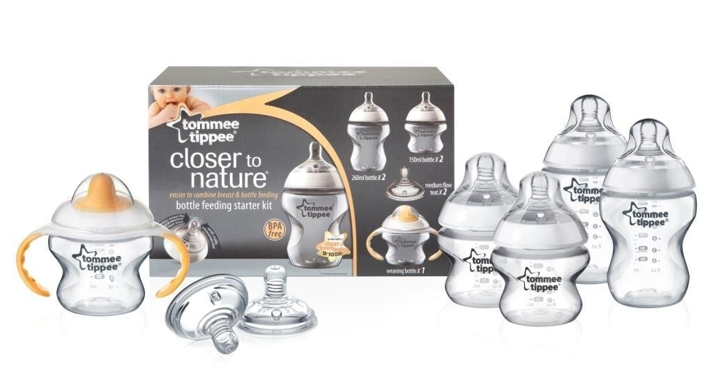 Tommee Tippee Closer to Nature Bottle Feeding Starter Set