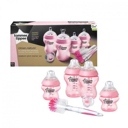 Tommee Tippee Newborn Starter Set, Pink Color