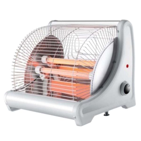 Electromatic Electric Heater, 2000W, Ceramic Tubes, 2 Heat Levels, Fall Safety System